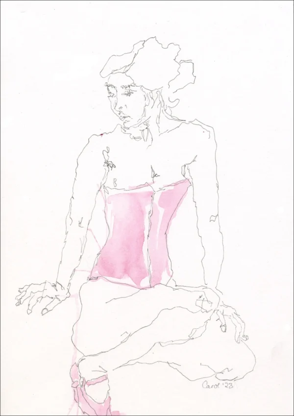Pink Corset, Series of 4